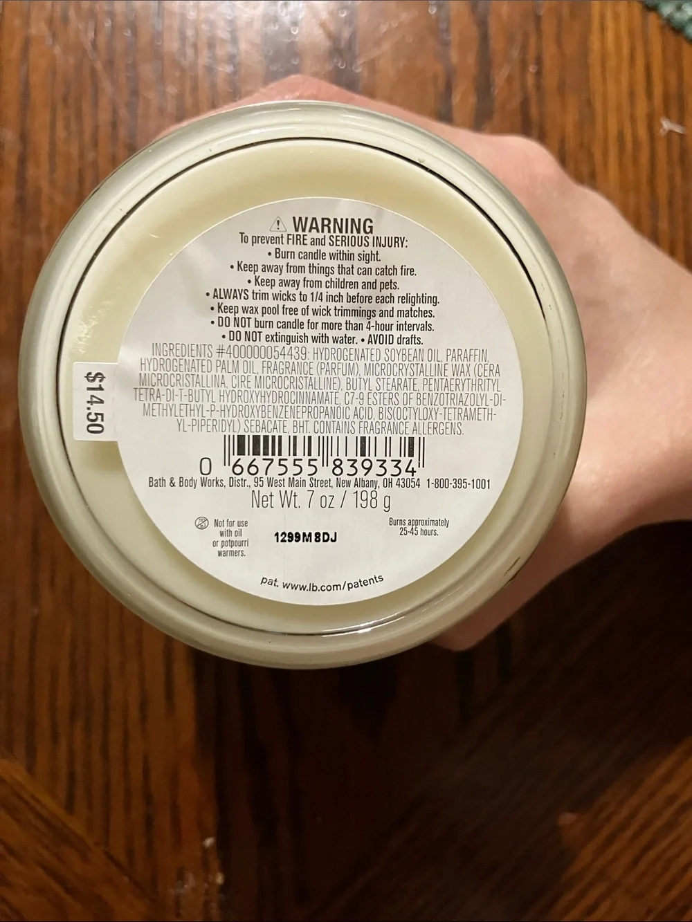 NWT Bath and Body Works 7 oz. Mini Whipped Coffee Candle